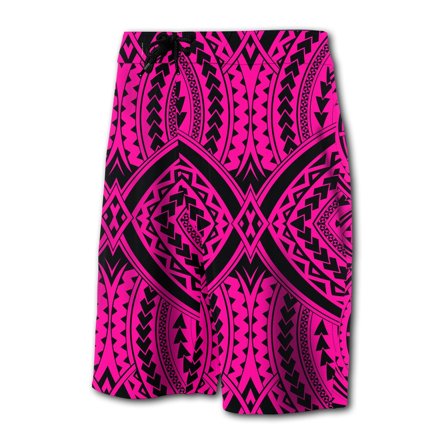 Hawaii Polynesian Tradition Board Shorts Pink