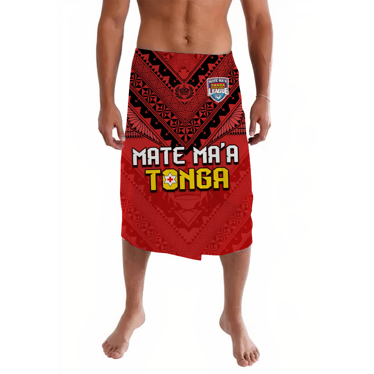Tonga Rugby MMT Lavalava Ngatu Mate Maa Tonga Simple Ver.02