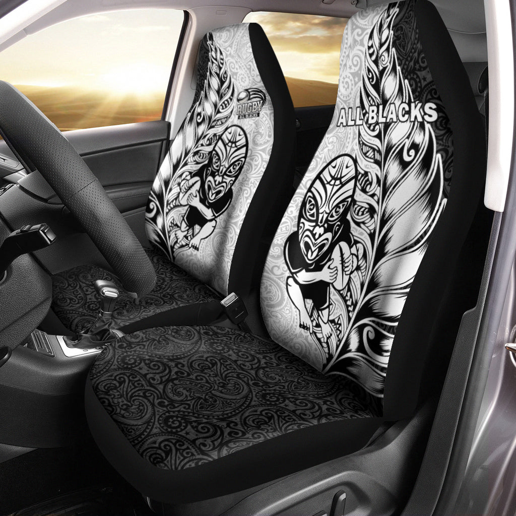 New Zealand Maori All Black Rugby Car Seat Covers