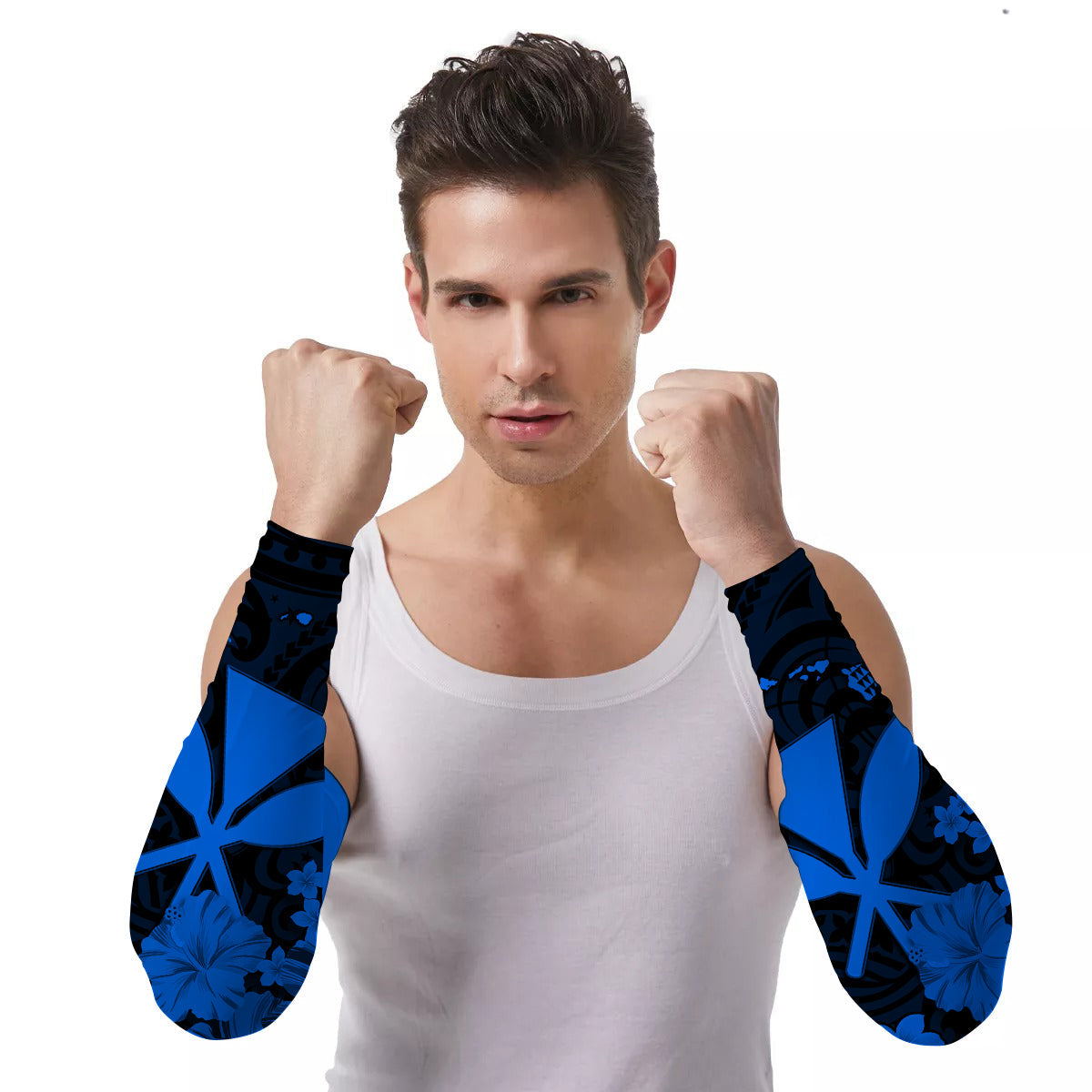 Arm Sleeves (Set of Two) Polynesia Kanaka Maoli Ver.04