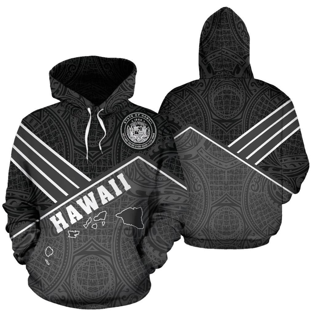 Hawaii Map Hoodie