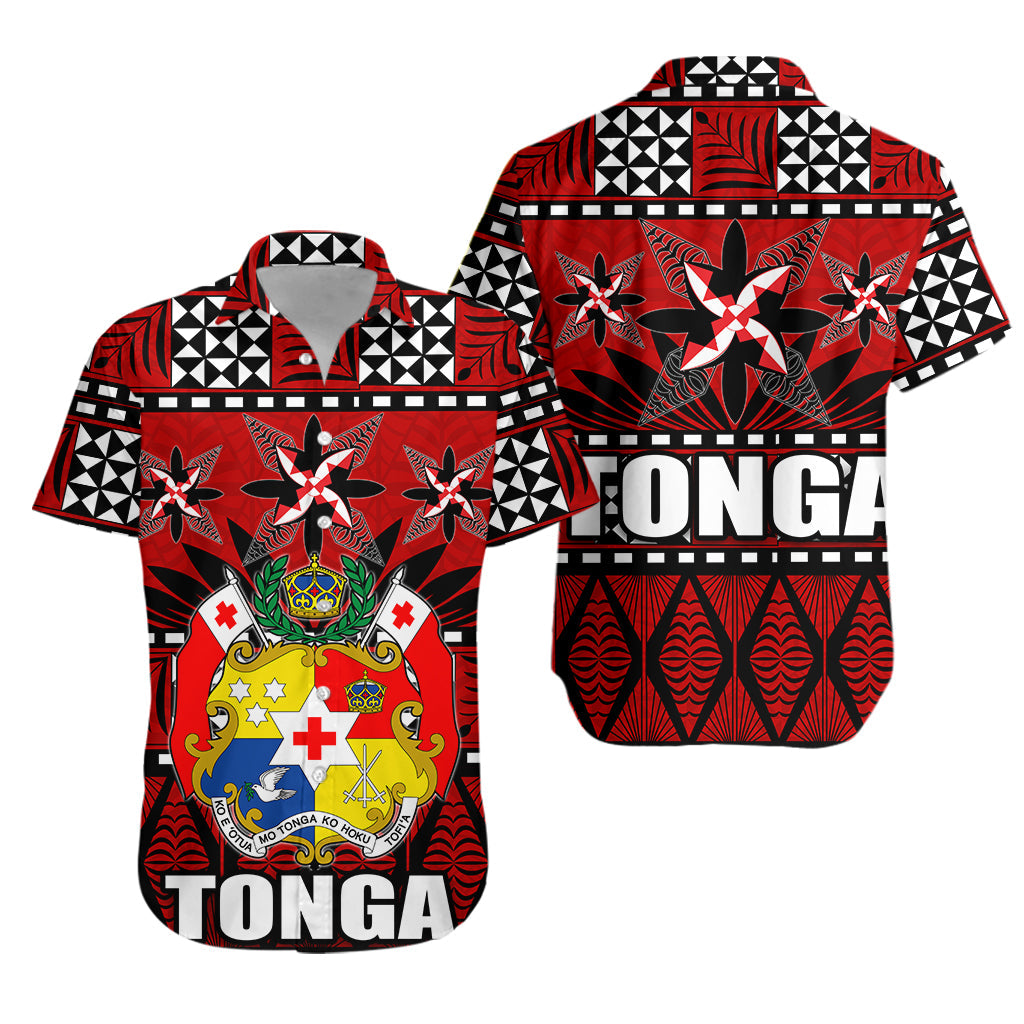 Tonga Hawaiian Shirt - Tongan Patterns -