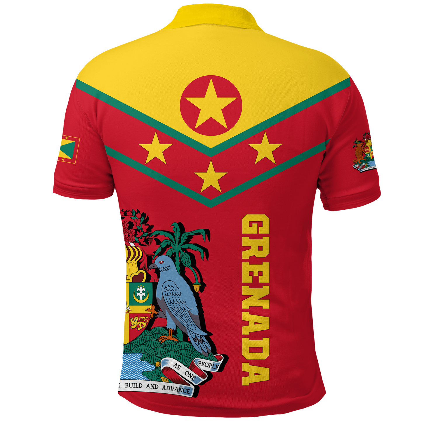 Grenada Polo Shirt Proud Grenadian