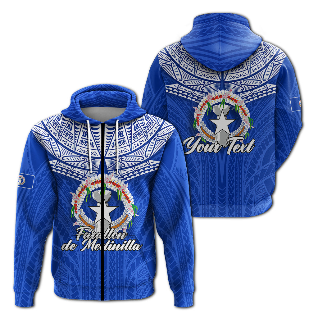 ( Personalised) Northern Mariana Islands Farallon de Medinilla Zip Hoodie