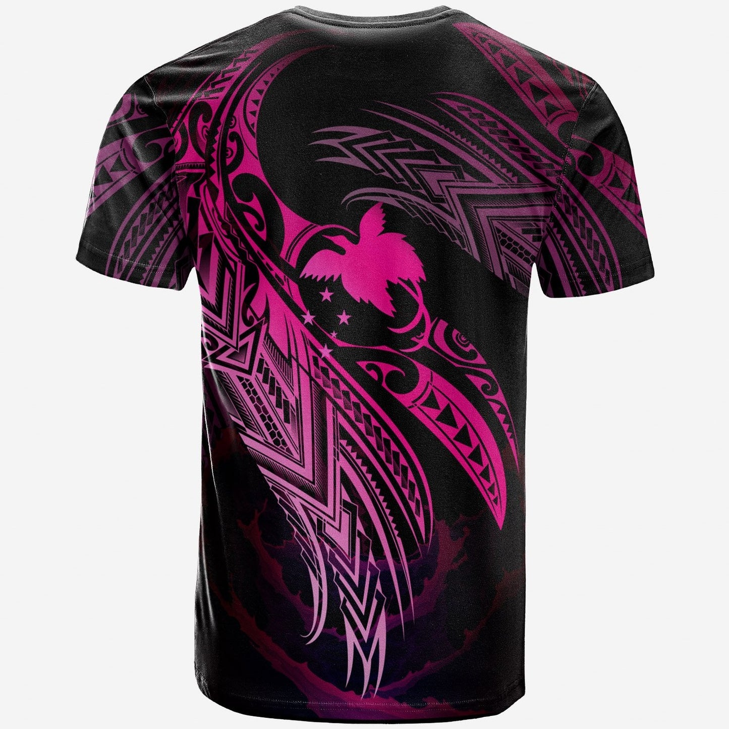 Papua New Guinea Polynesian T - Shirt - Papua New Guinea Legend Pink Version