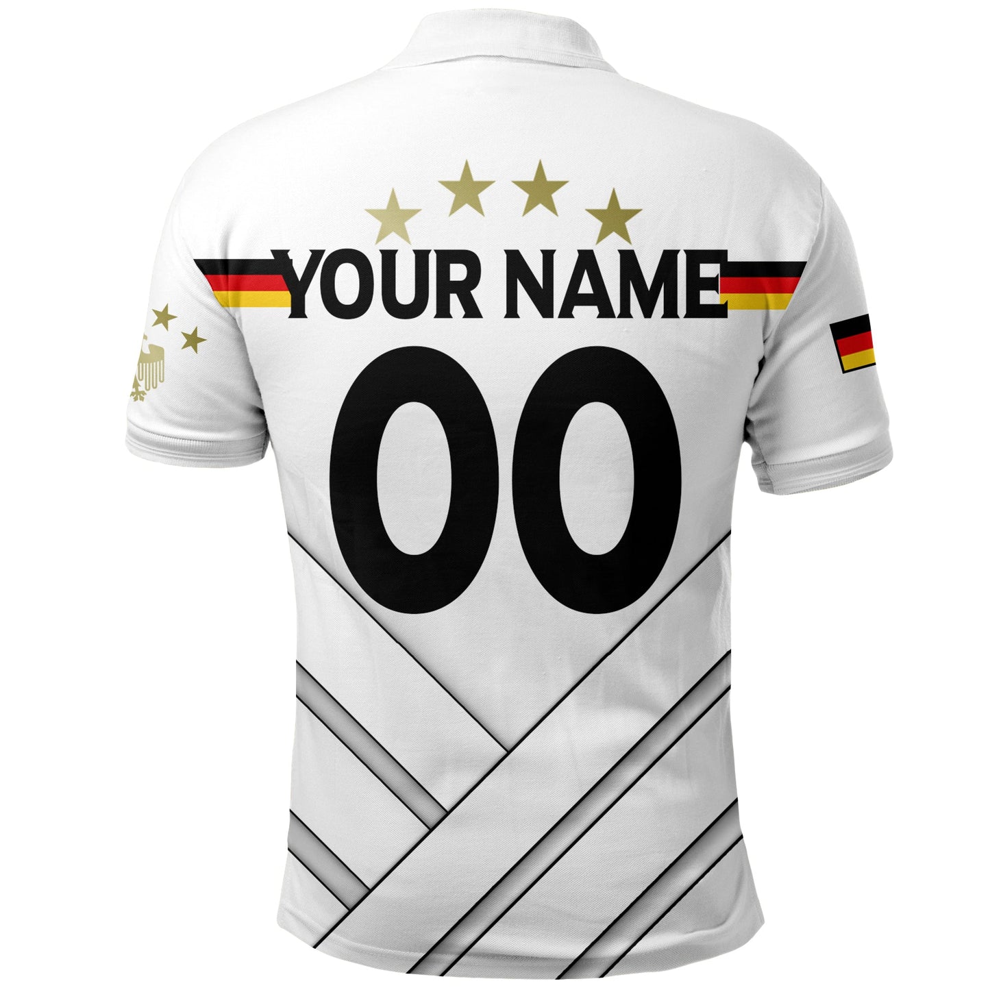 Custom Germany Euro Polo Shirt Die Mannschaft