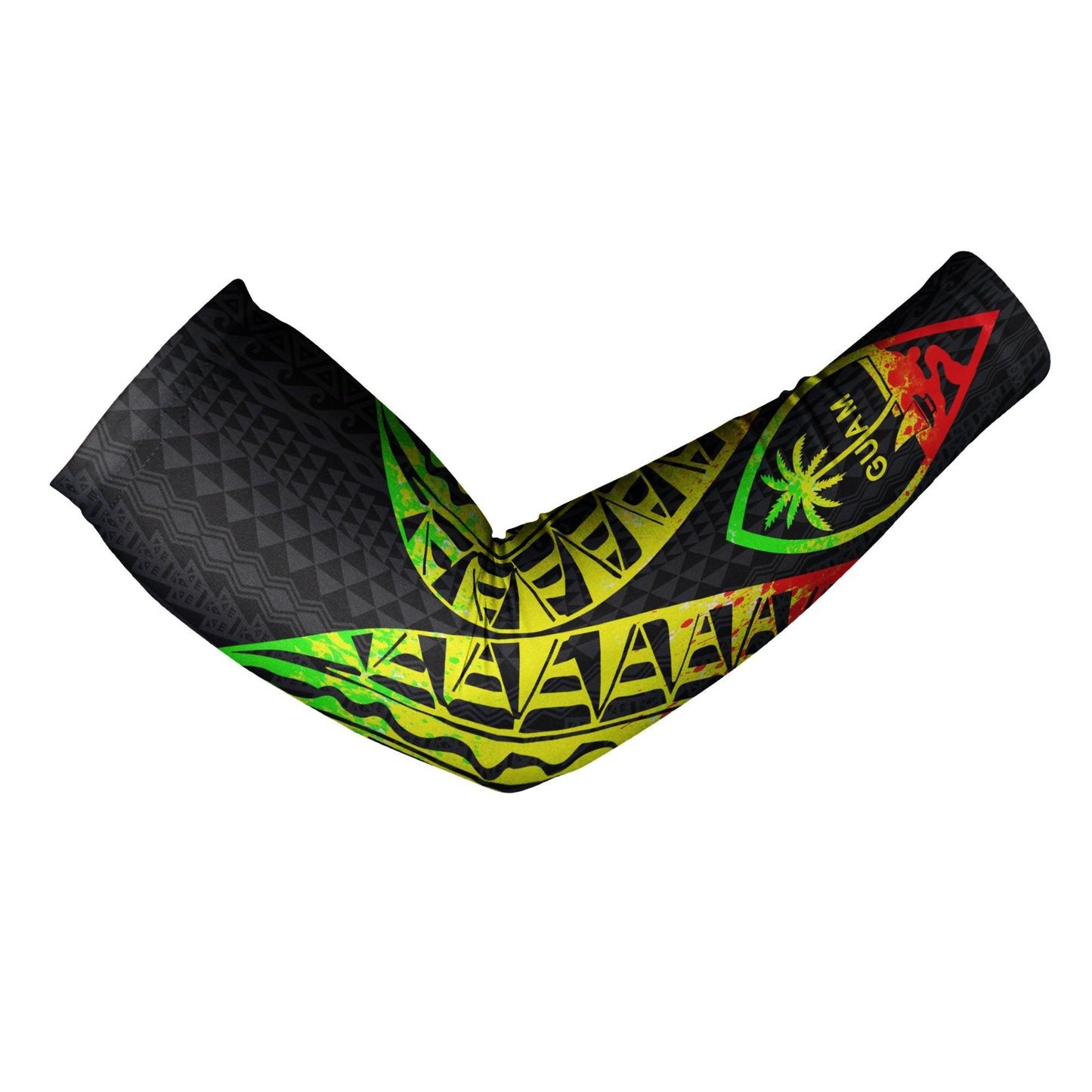 Guam Arm Sleeve Polynesian Pattern Reggae (Set of 2)