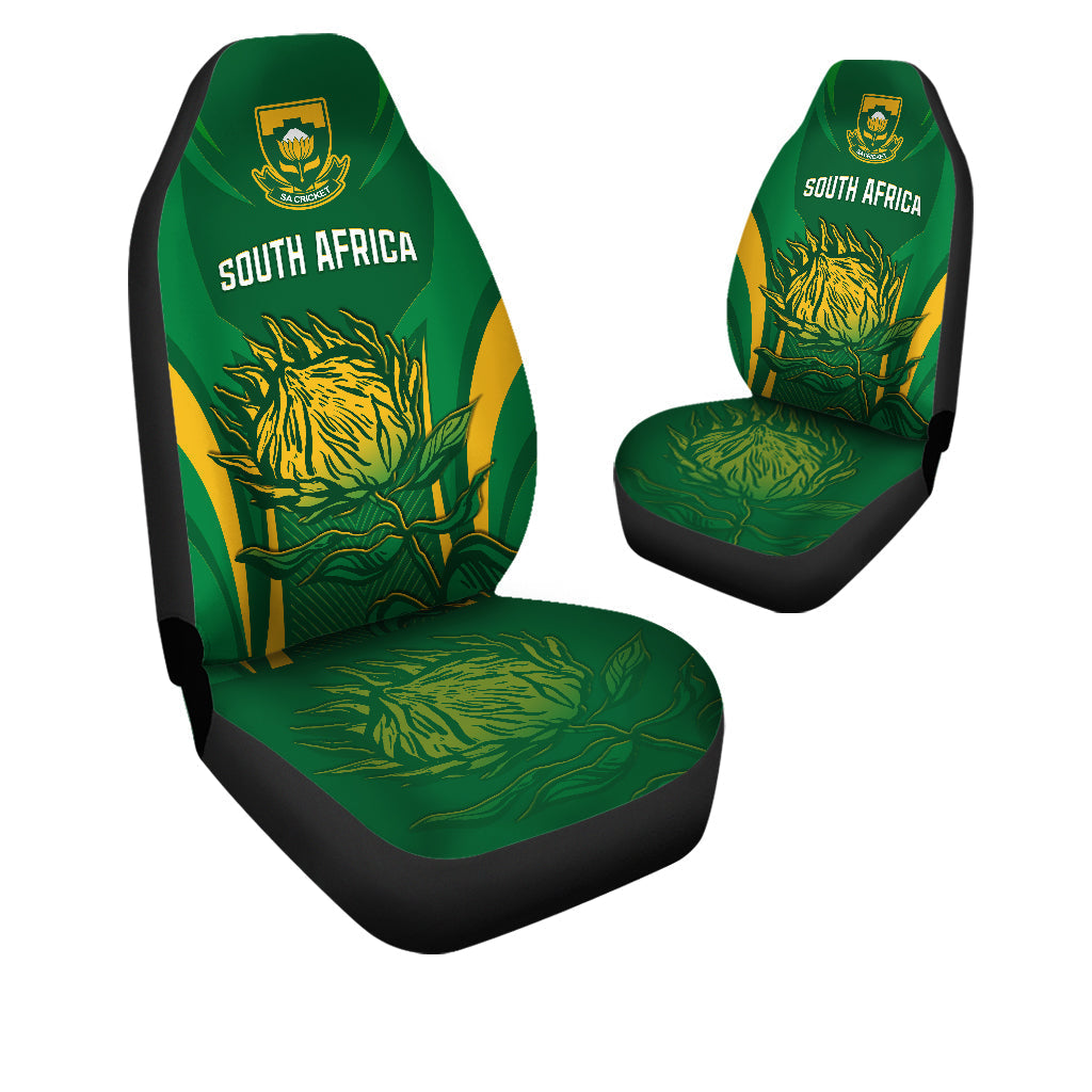 South Africa Cricket Car Seat Cover Proteas Champion