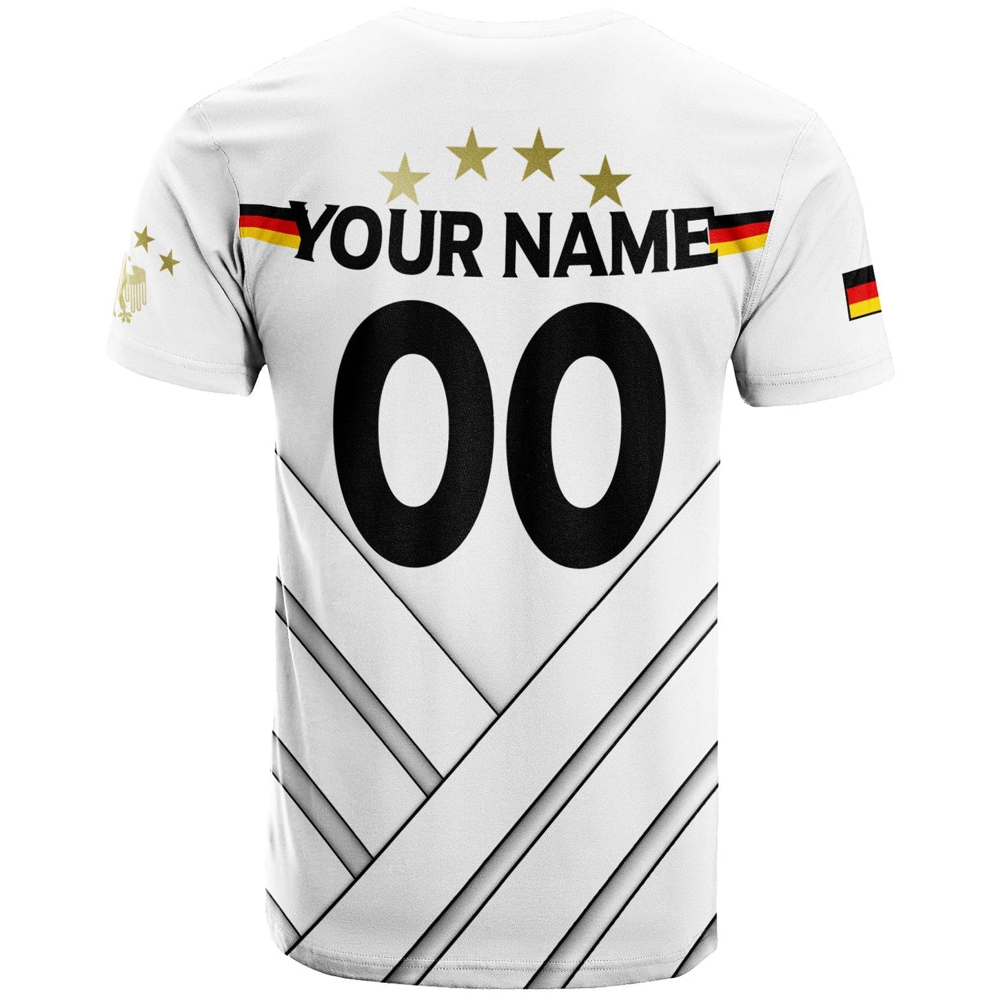 Custom Germany Euro T Shirt Die Mannschaft