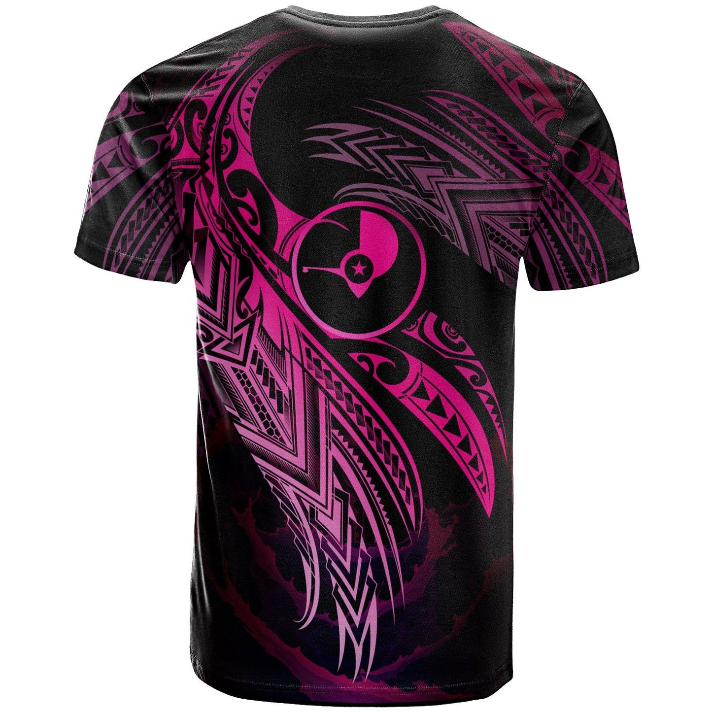 Yap Polynesian T-Shirt Yap Legend Pink Version