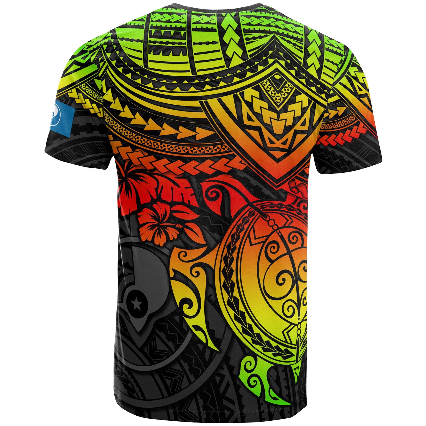 Yap Polynesian T-Shirt - Reggae Turtle
