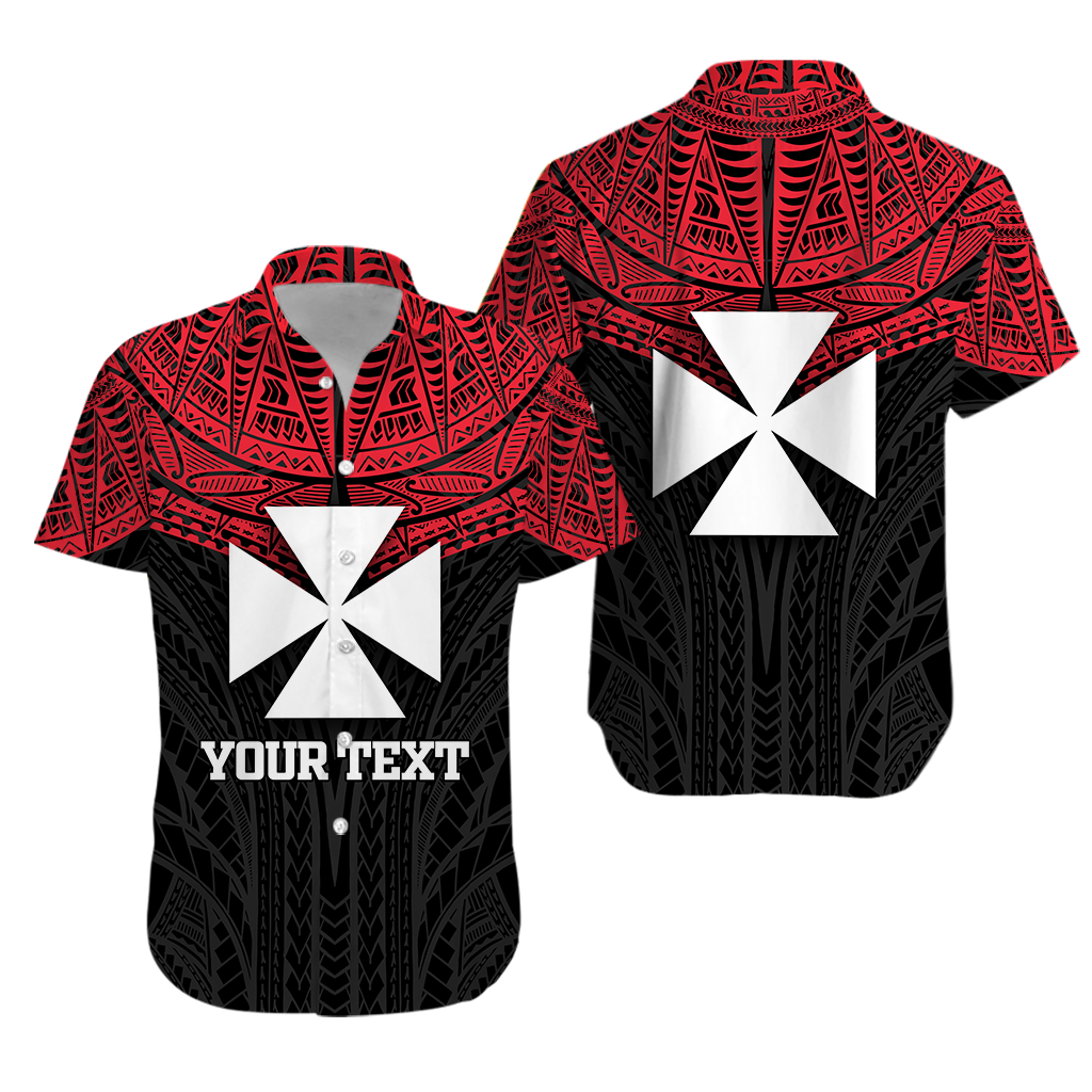 Custom Personalised Wallis And Futuna Pride Hawaiian Shirt -