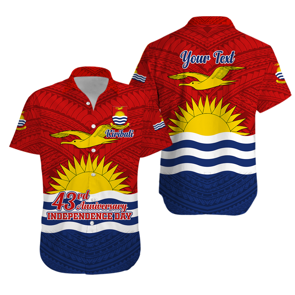 Custom Kiribati 43rd Independence Celebrations Hawaiian Shirt -