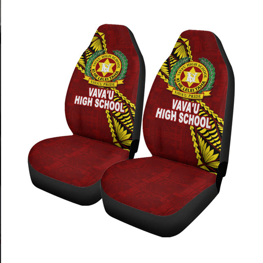 Tonga Vava'u High School Tongan Patterns Car Seat Covers