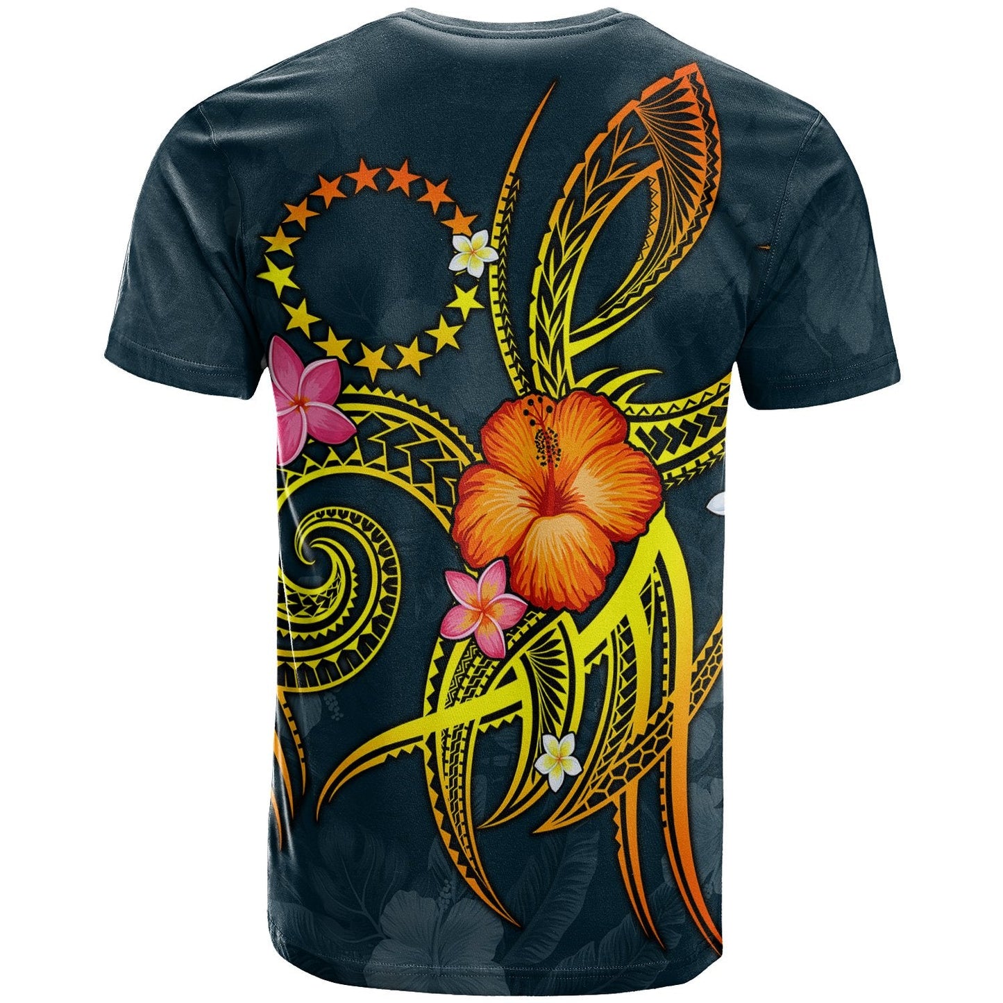 Cook Islands Polynesian T - Shirt - Legend Of Cook Islands Blue