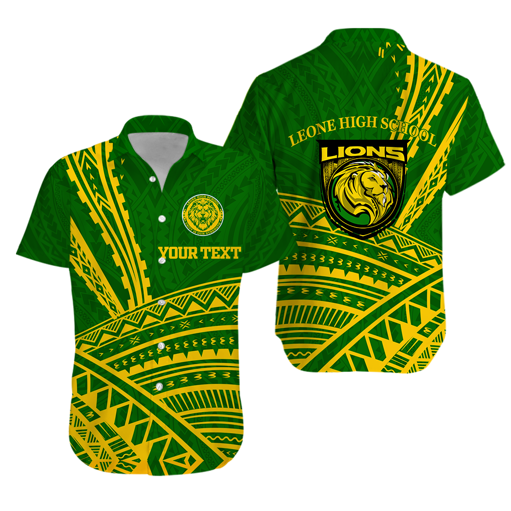 Custom Personalised Leone High School Pride Hawaiian Shirt -