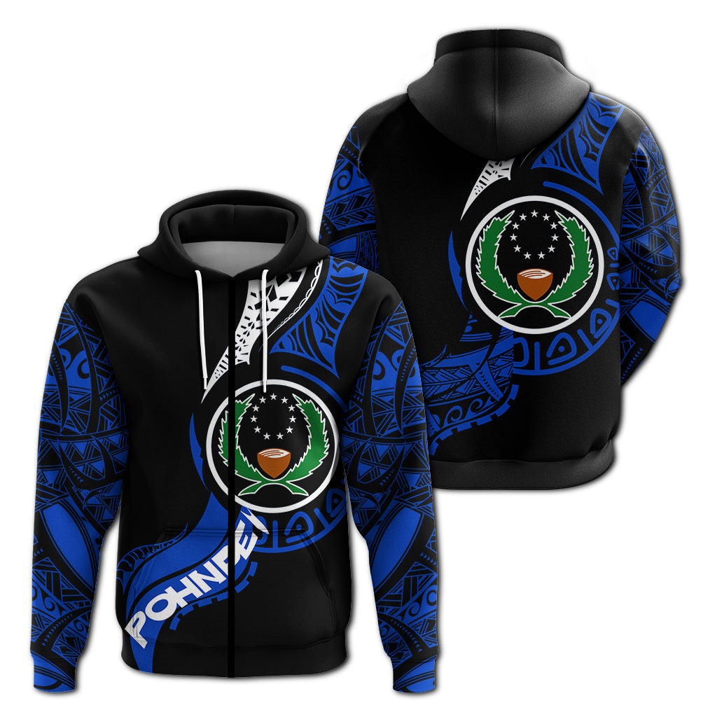 Pohnpei Zip Hoodie Micronesia Pride