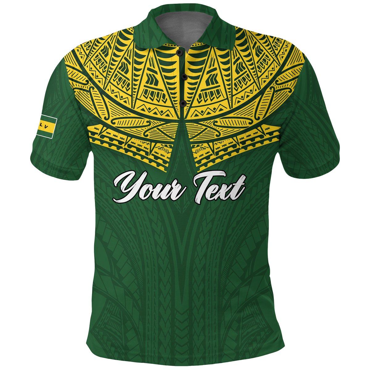 Custom Personalised Society Islands Pride Polo Shirt -