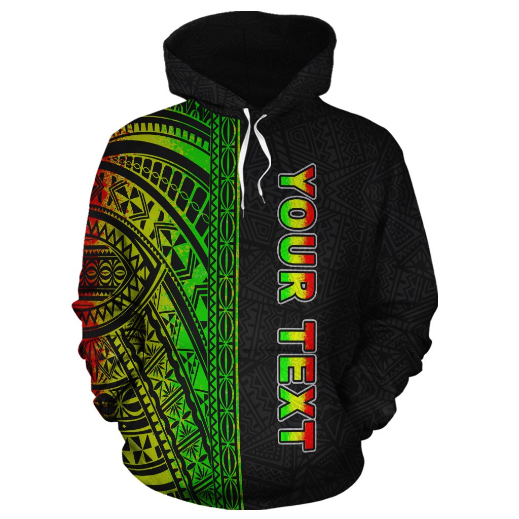 Polynesian Hoodie Reggae Poly Line