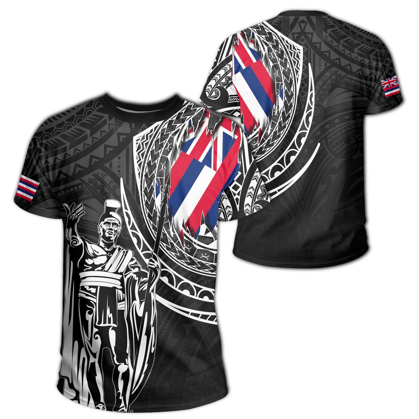 Hawaii King Flag Polynesian T-Shirt - Tity Style