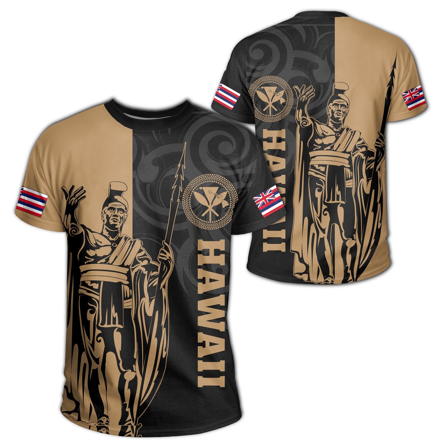 Hawaii King Polynesian T-Shirt - Lawla Style