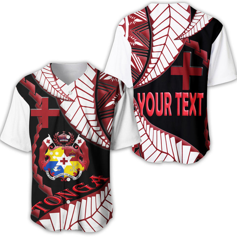 (Custom Personalised) Tonga Emancipation Day Baseball Jersey Kupesi Pattern No.3