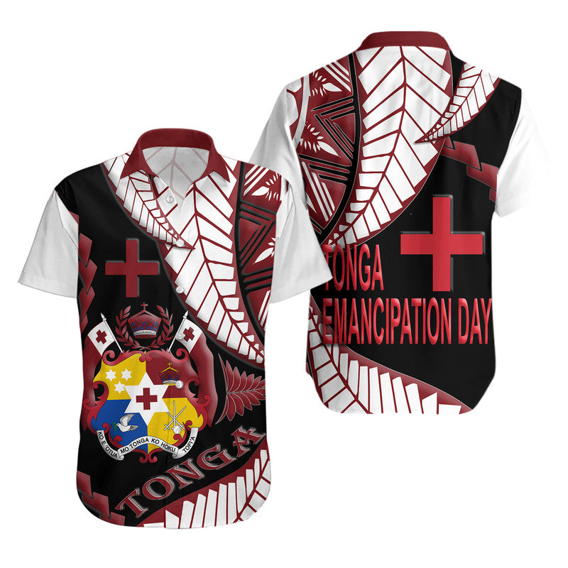 Tonga Emancipation Day Hawaiian Shirt Kupesi Pattern No.3
