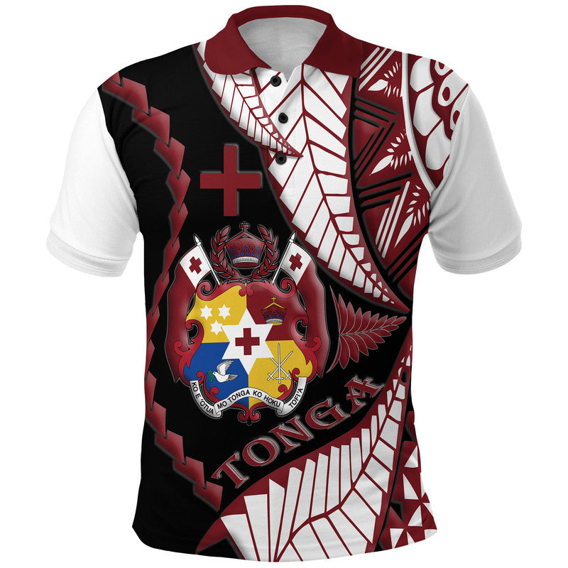 Tonga Emancipation Day Polo Shirt Kupesi Pattern No.3