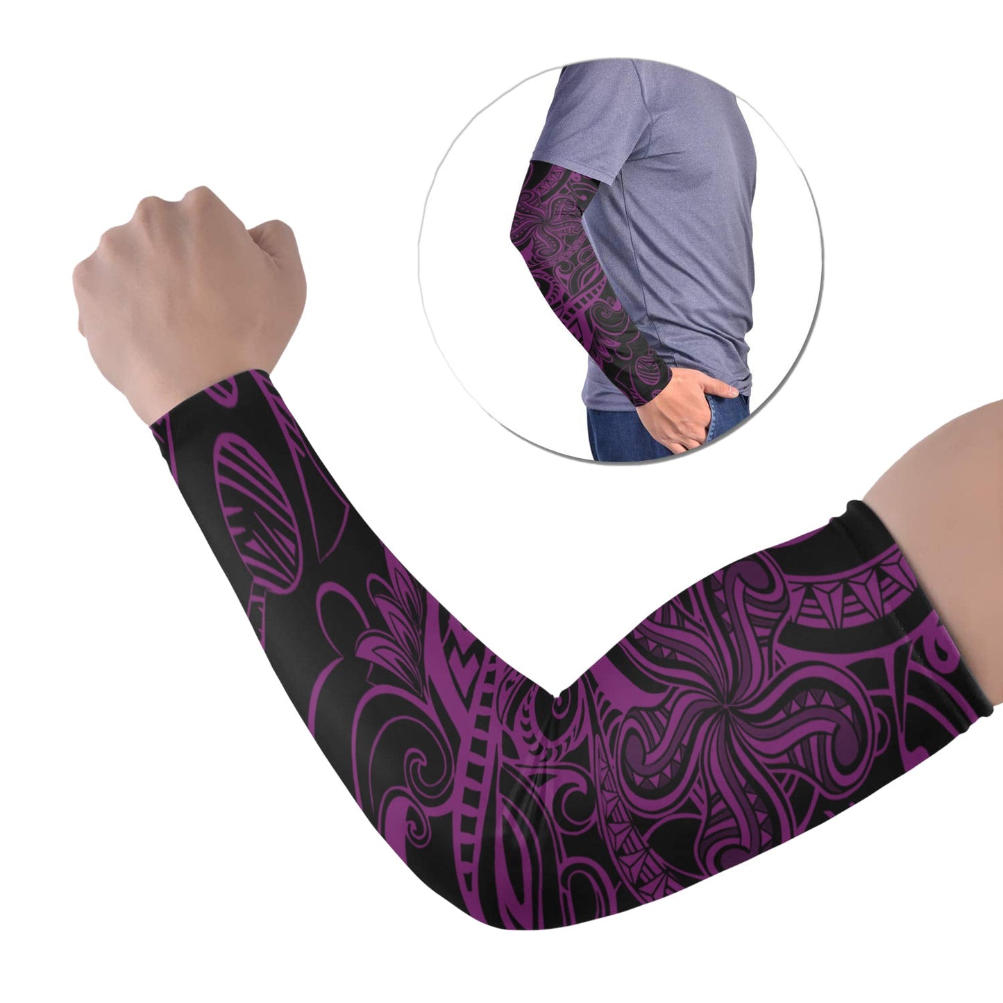 Polynesian Tattoo Arm Sleeve 43 (Set of Two) No.5
