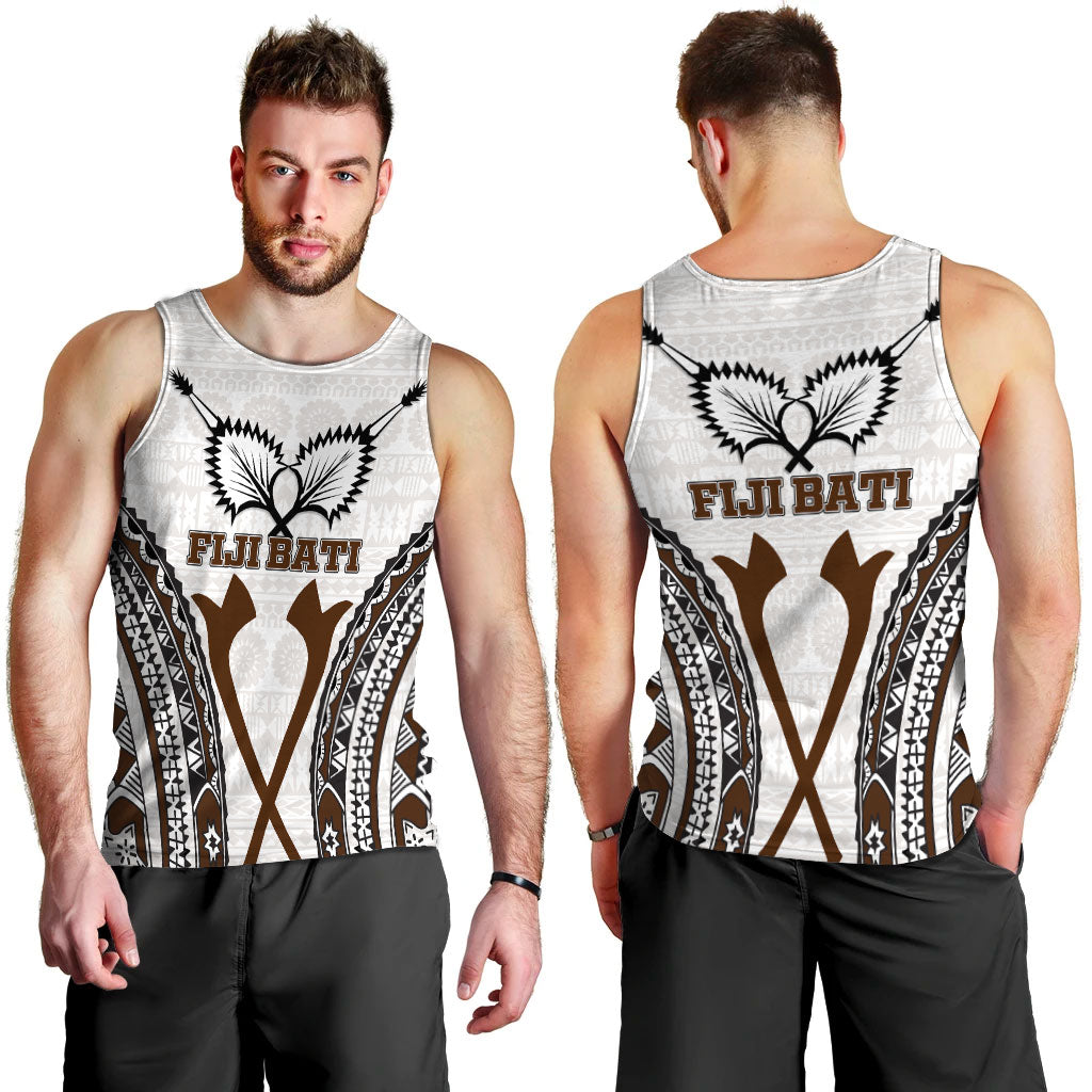 Fiji Bati Tapa Pattern Men Tank Top