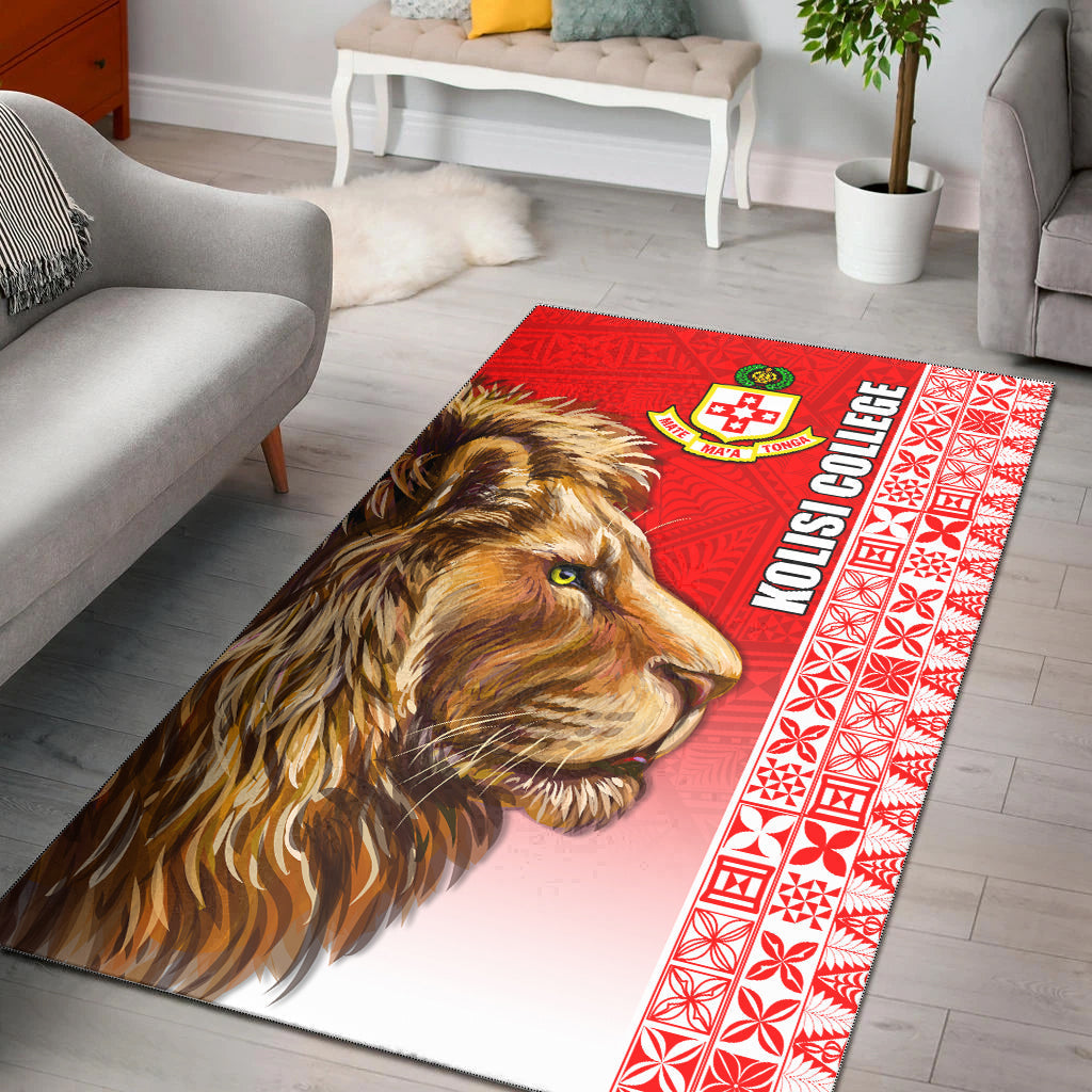 Kolisi Tonga College Atele Area Rug Home of the Lions