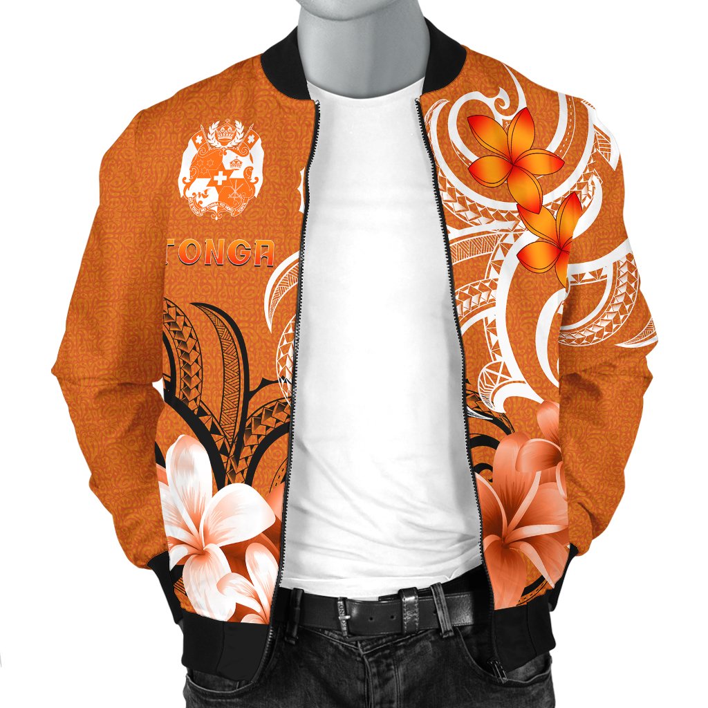 Tonga Men's Bomber Jacket Tongan Spirit