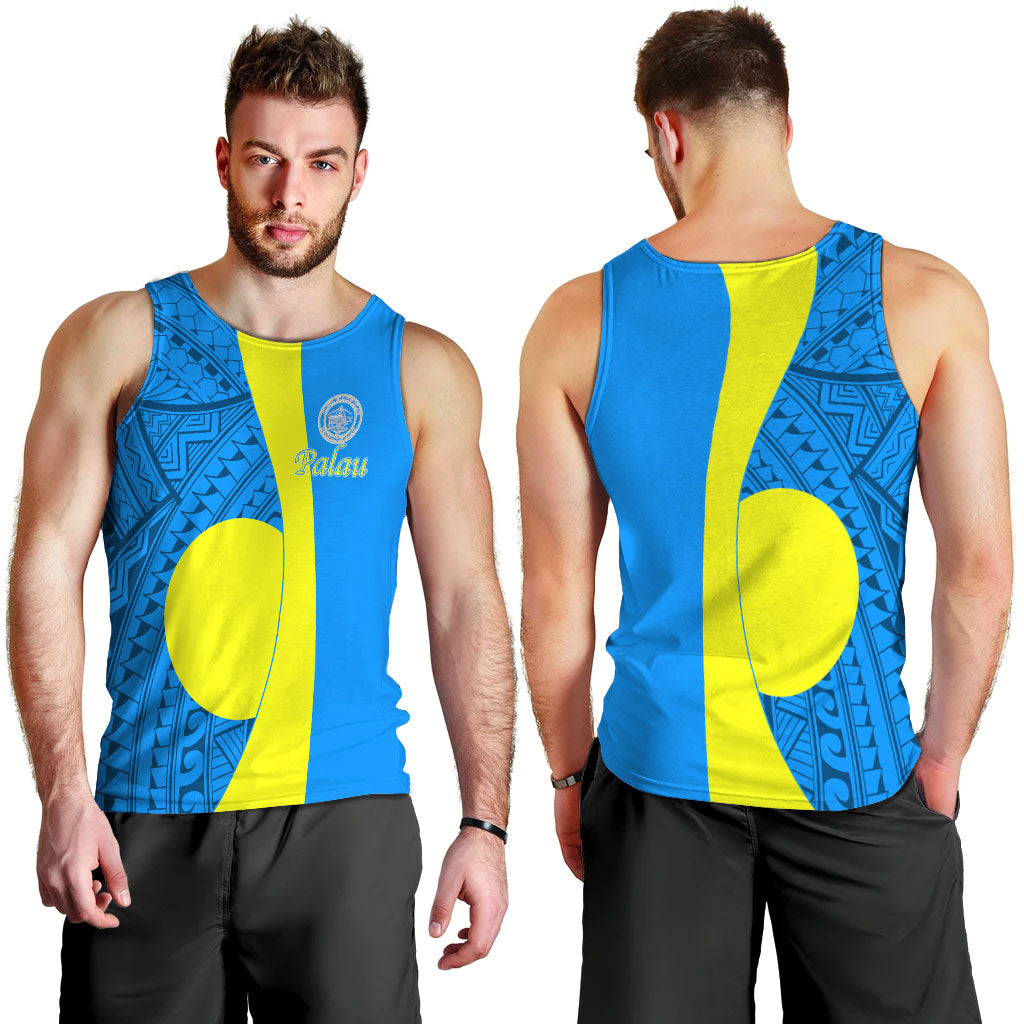 Palau Men Tank Top Tribal Pattern