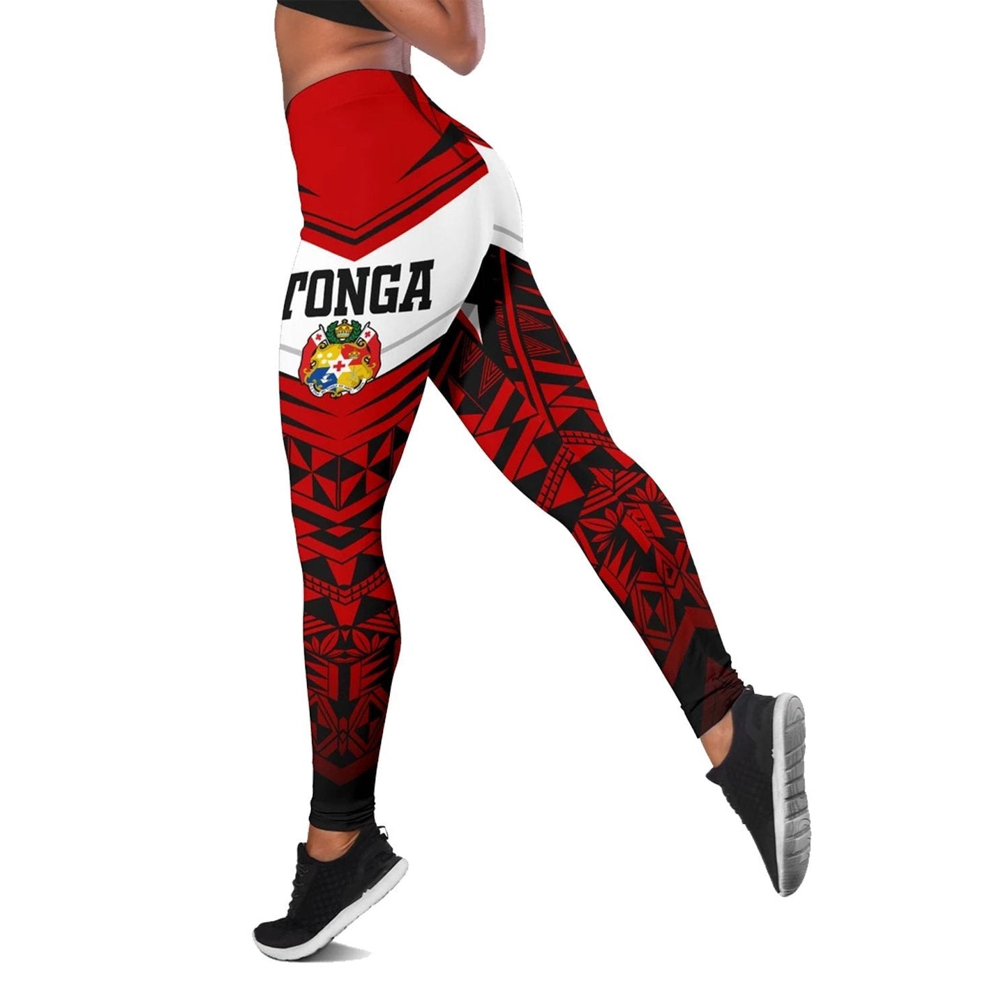 Tonga Polynesian Women's Leggings - Tongan Pattern