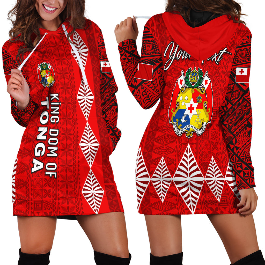 Custom Personalised Kingdom of Tonga Hoodie Dress 2021 Tonga National Day