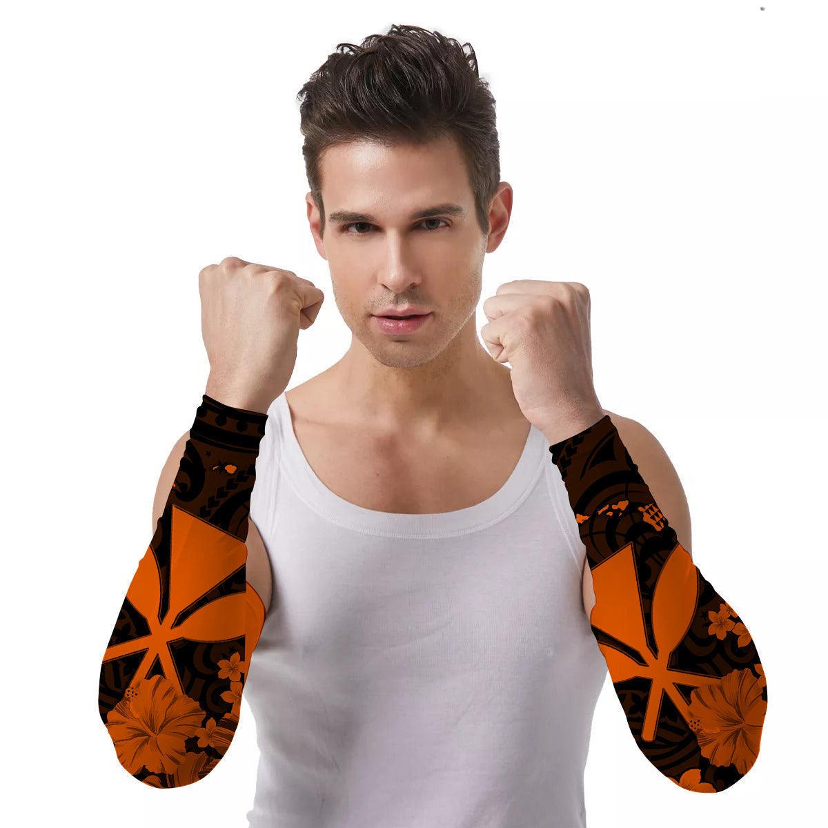 Arm Sleeves (Set of Two) Polynesia Kanaka Maoli Ver.08