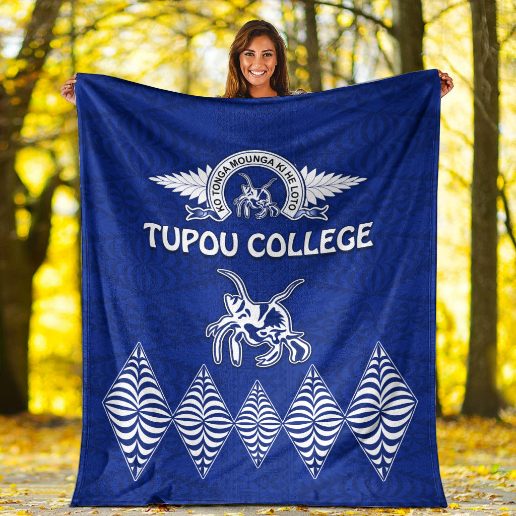 Tupou College Premium Blanket Always Proud of Old Boys Toloa Ver.01