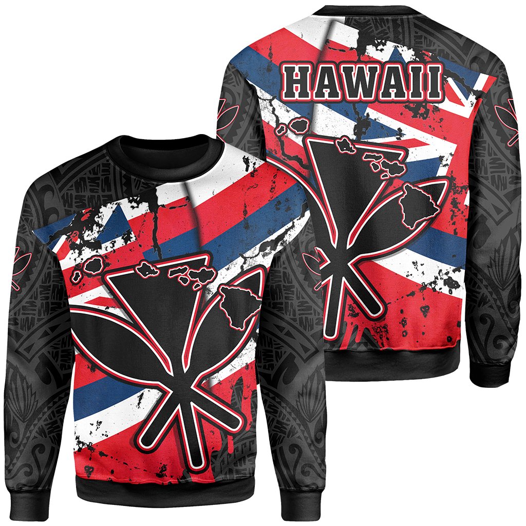 Hawaii Kanaka Maoli Crewneck Sweatshirt My Blood