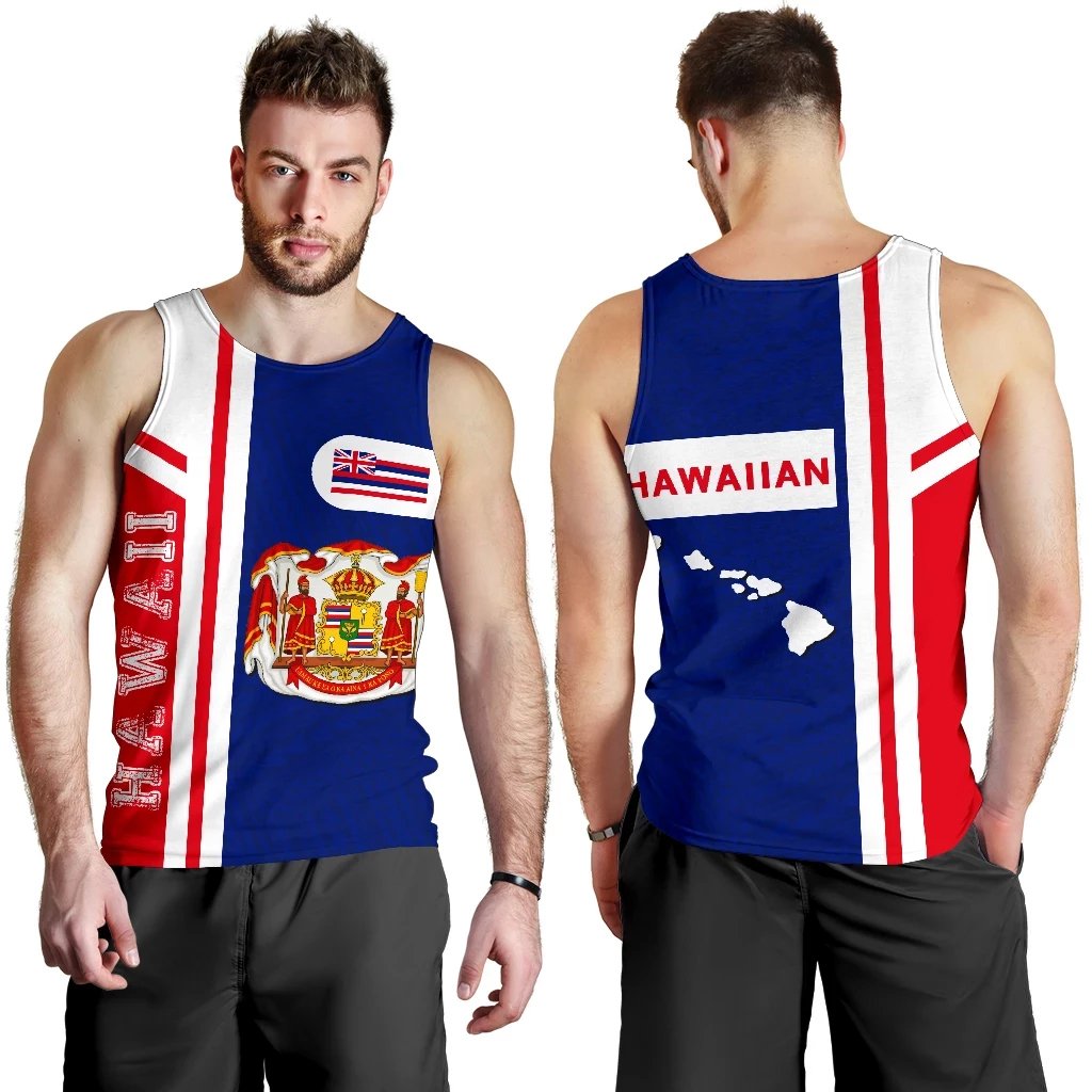 Hawaii Polynesian Men's Tank Top Morale Style