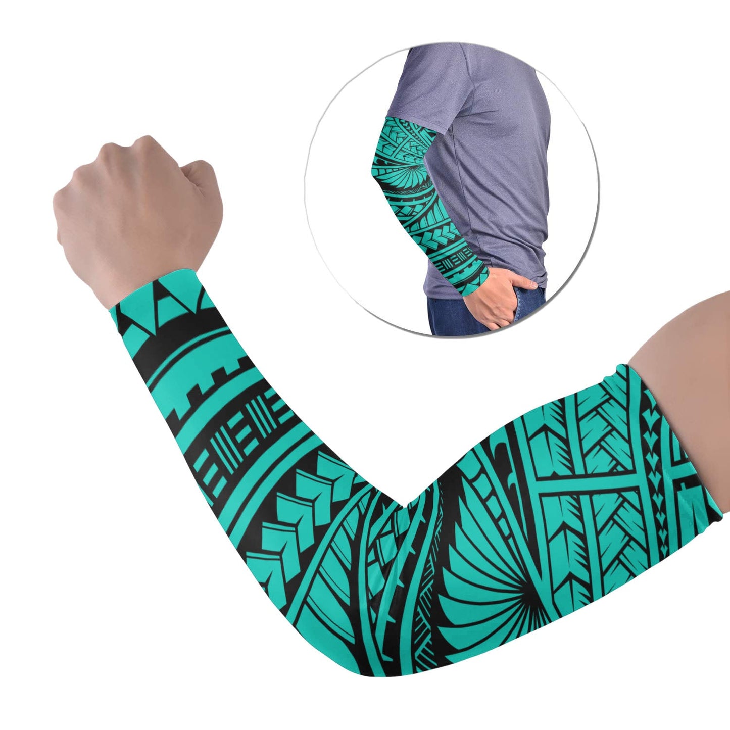 Polynesian Patterns Arm Sleeve 43 (Set of Two) No.4