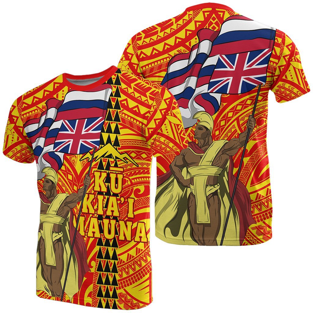 Hawaiian King Defend Mauna Kea T - Shirt