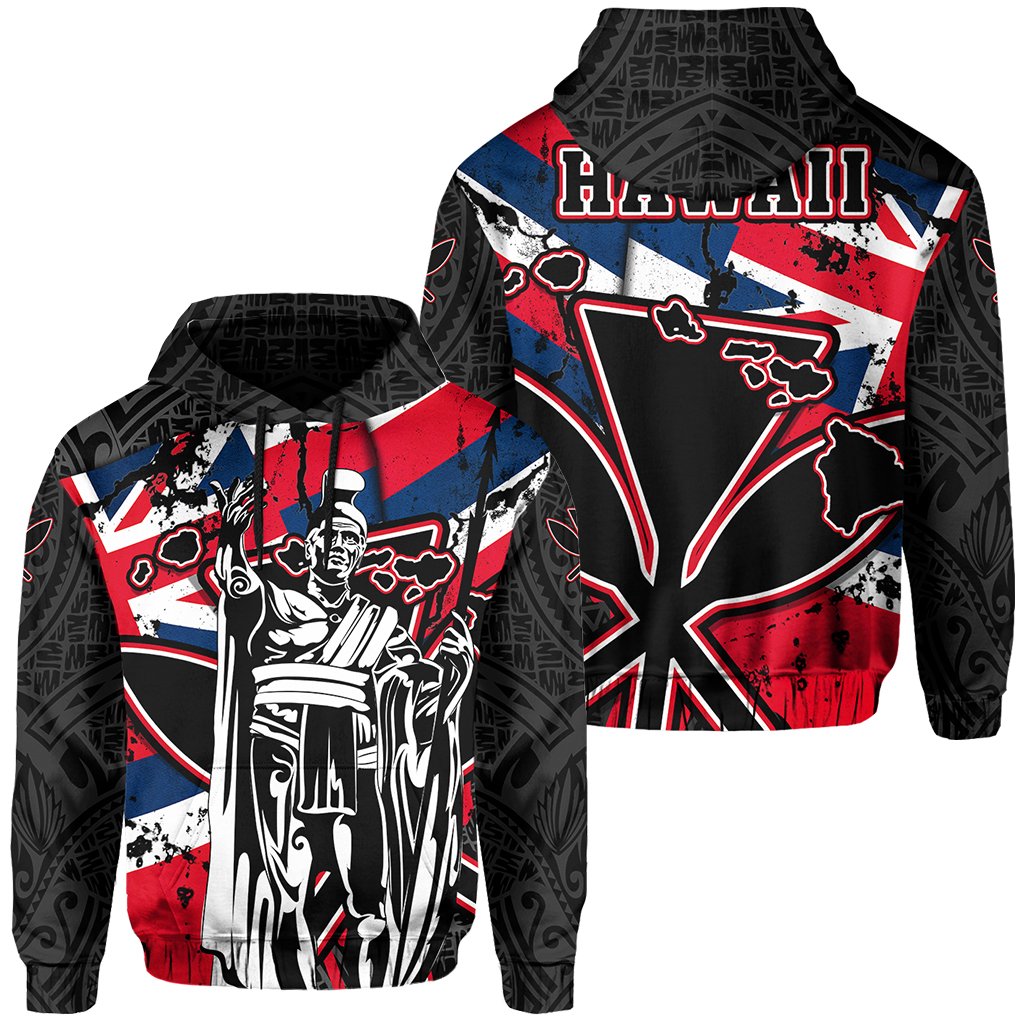 Hawaii Kanaka Maoli King Hoodie My Blood