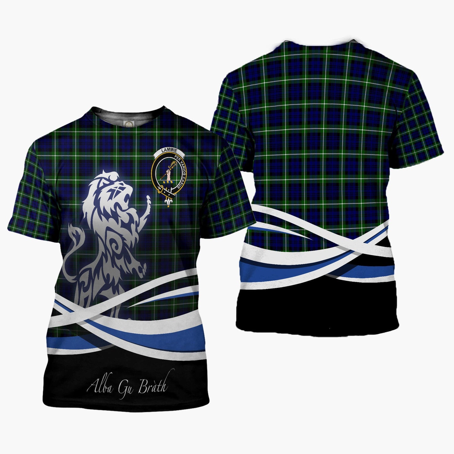 Printivon Lammie Clan Crest Alba Gu Brath T Shirt Scotland Gift