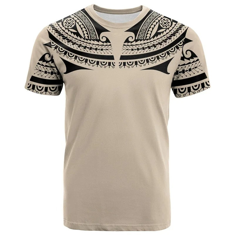 New Zealand Shirt Polynesian Maori Unisex T Shirt All Over Print