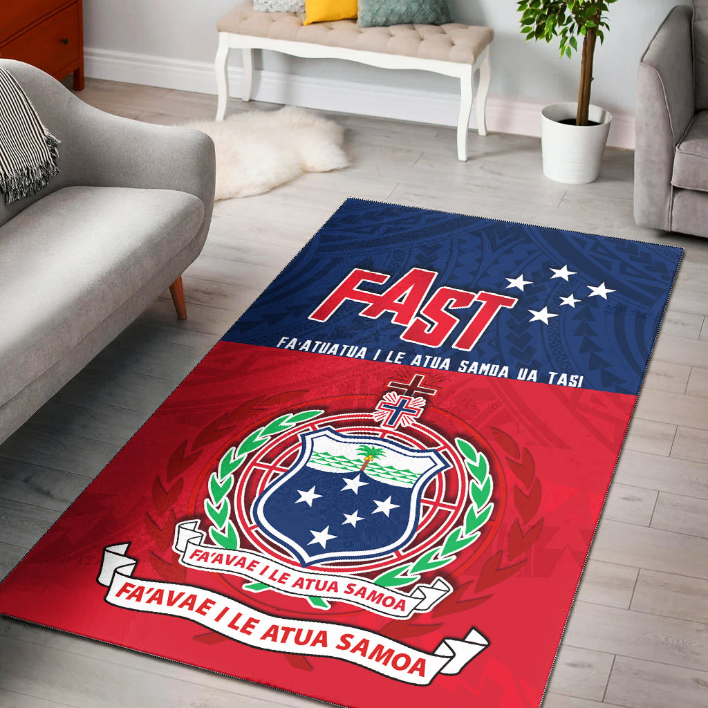 F.A.S.T Samoa Area Rug Polynesian Enthusiasm