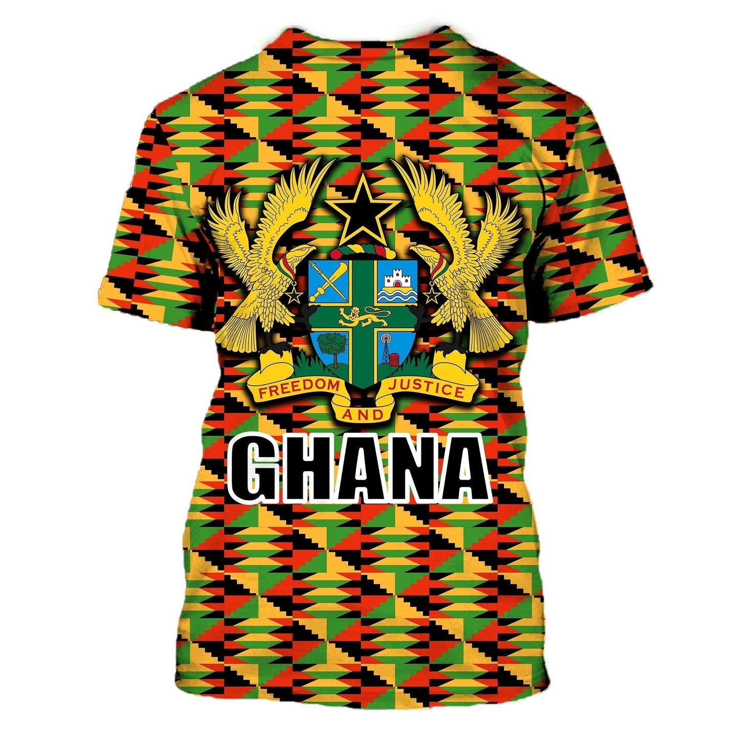 Ghana Flag T Shirt ver3