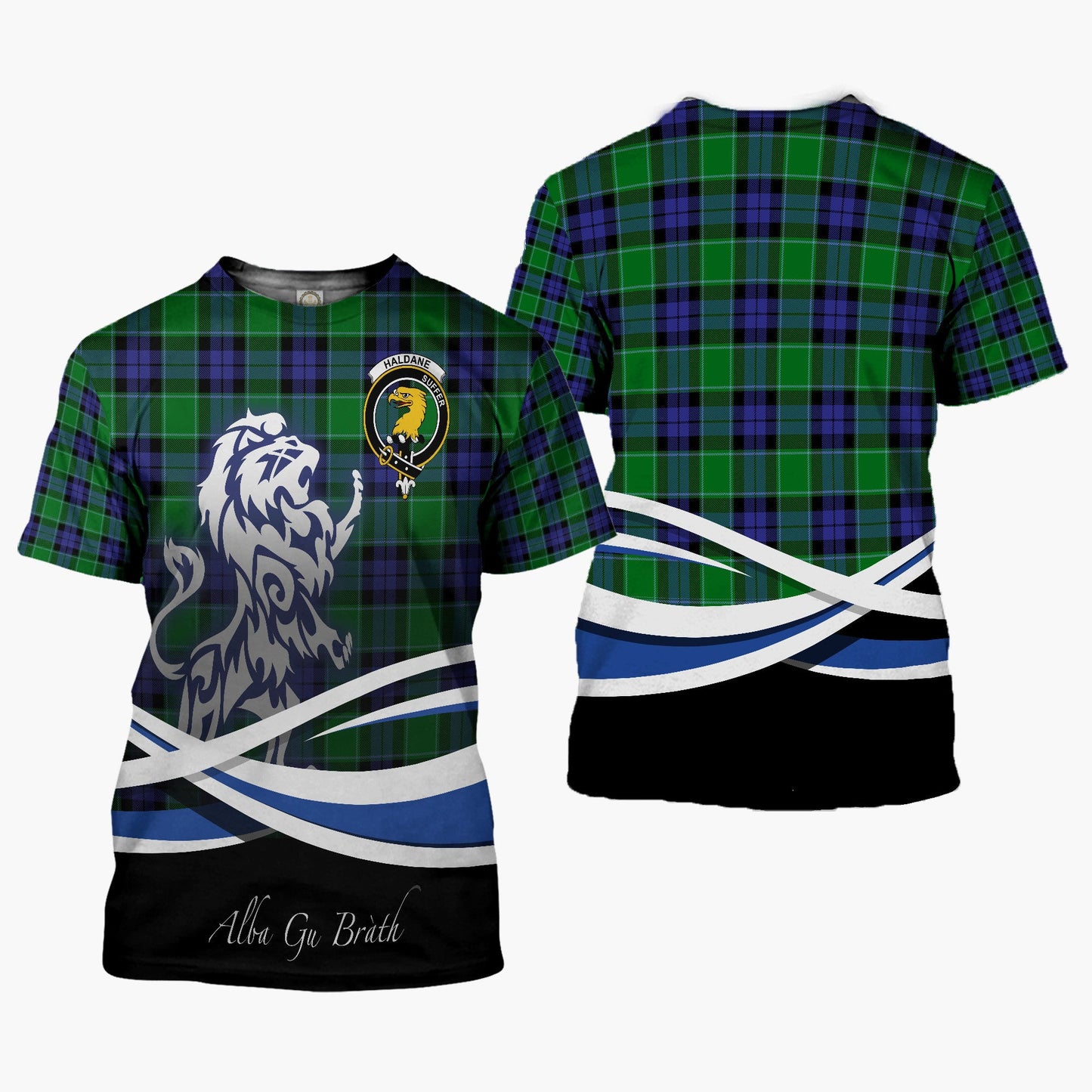 Printivon Haldane Clan Crest Alba Gu Brath T Shirt Scotland Gift