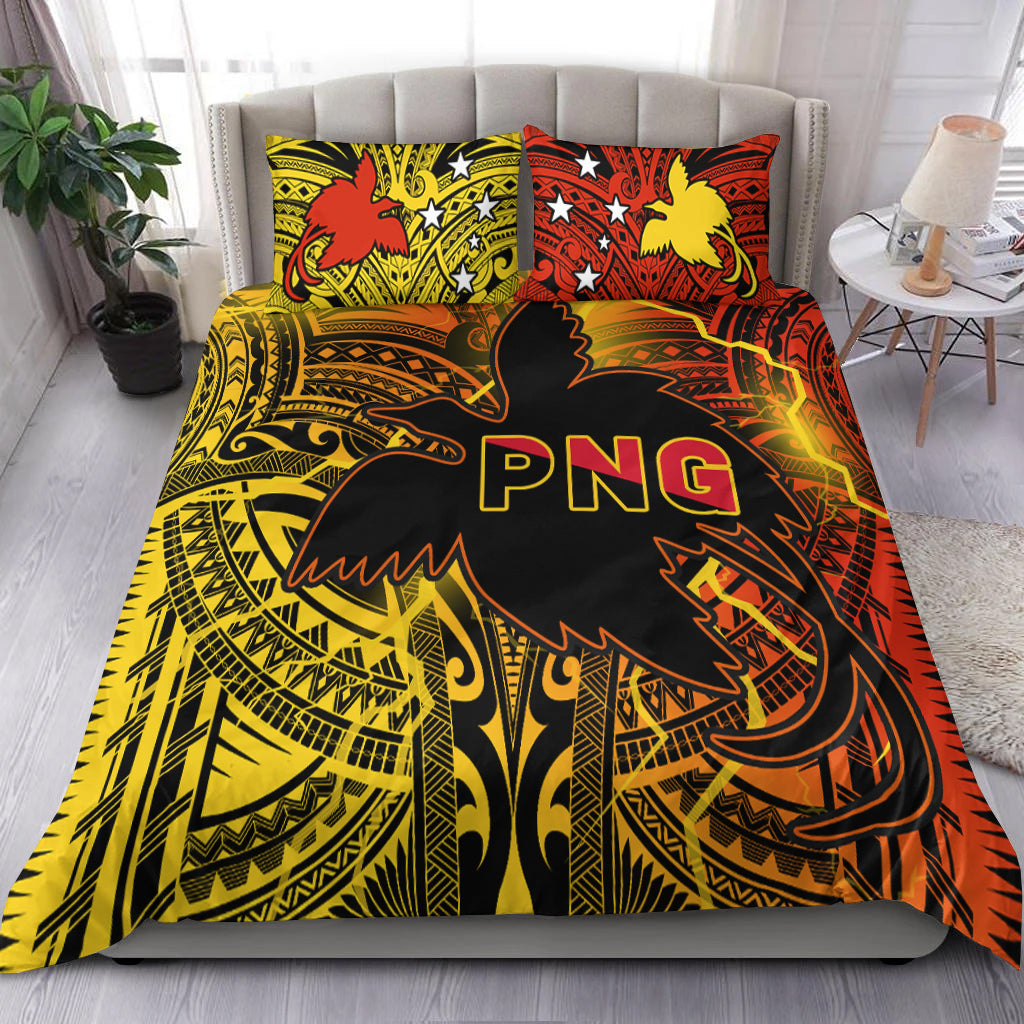 Papua New Guinea Bedding Set Stalwart Polynesian Special