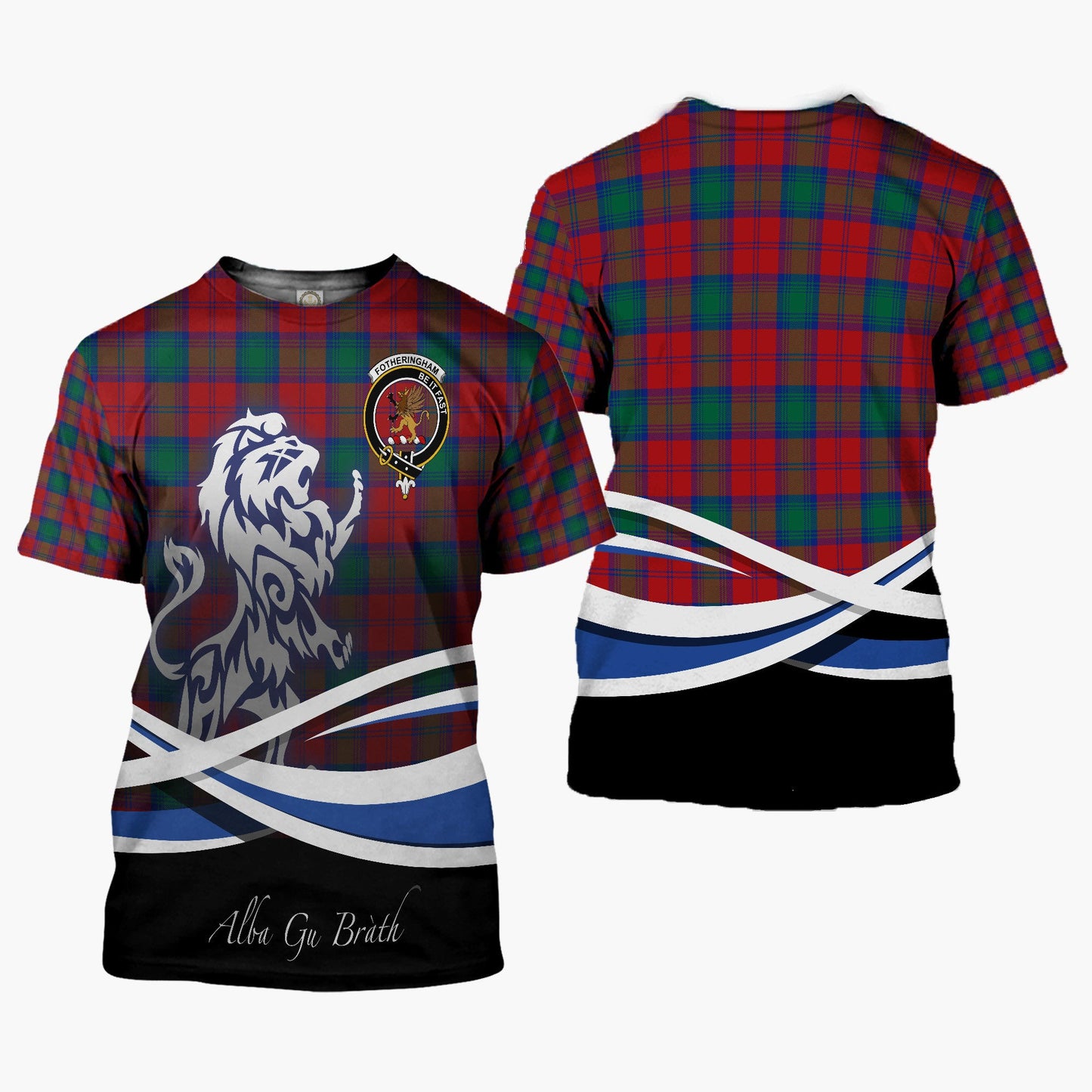 Printivon Fotheringham Clan Crest Alba Gu Brath T Shirt Scotland Gift