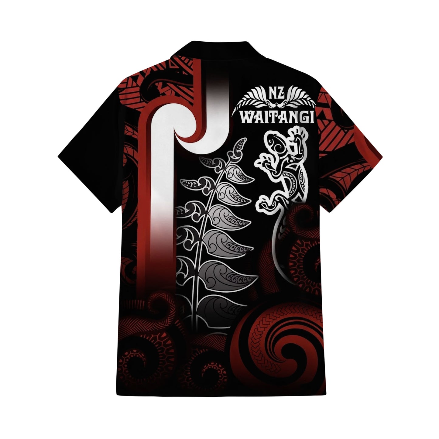 New Zealand Matching Outfit For Couple Silver Waitangi Day Puletasi Dress And Hawaiian Shirt For Her Him